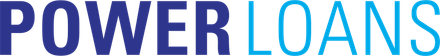 Power Loans logo in blue and gray text