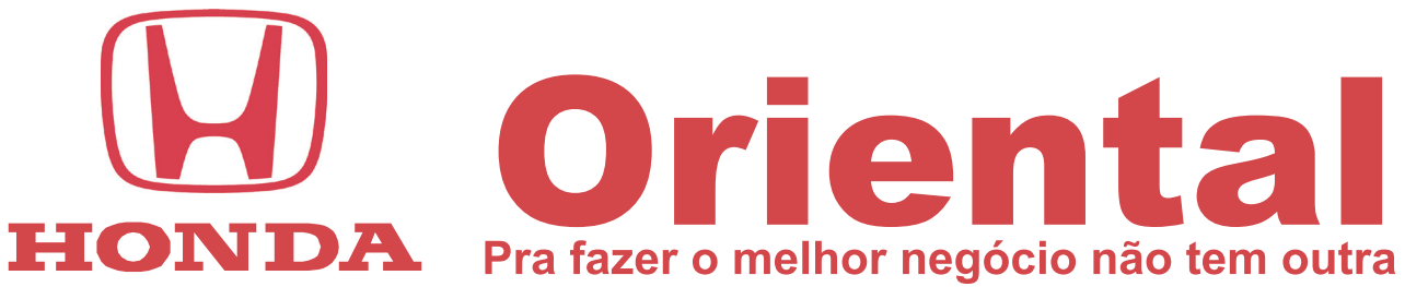 Logotipo da Honda Oriental em preto sobre fundo branco