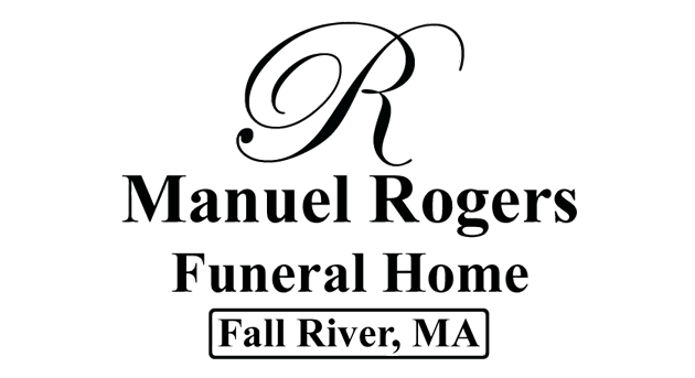 The logo for sample funeral home is shown on a white background.