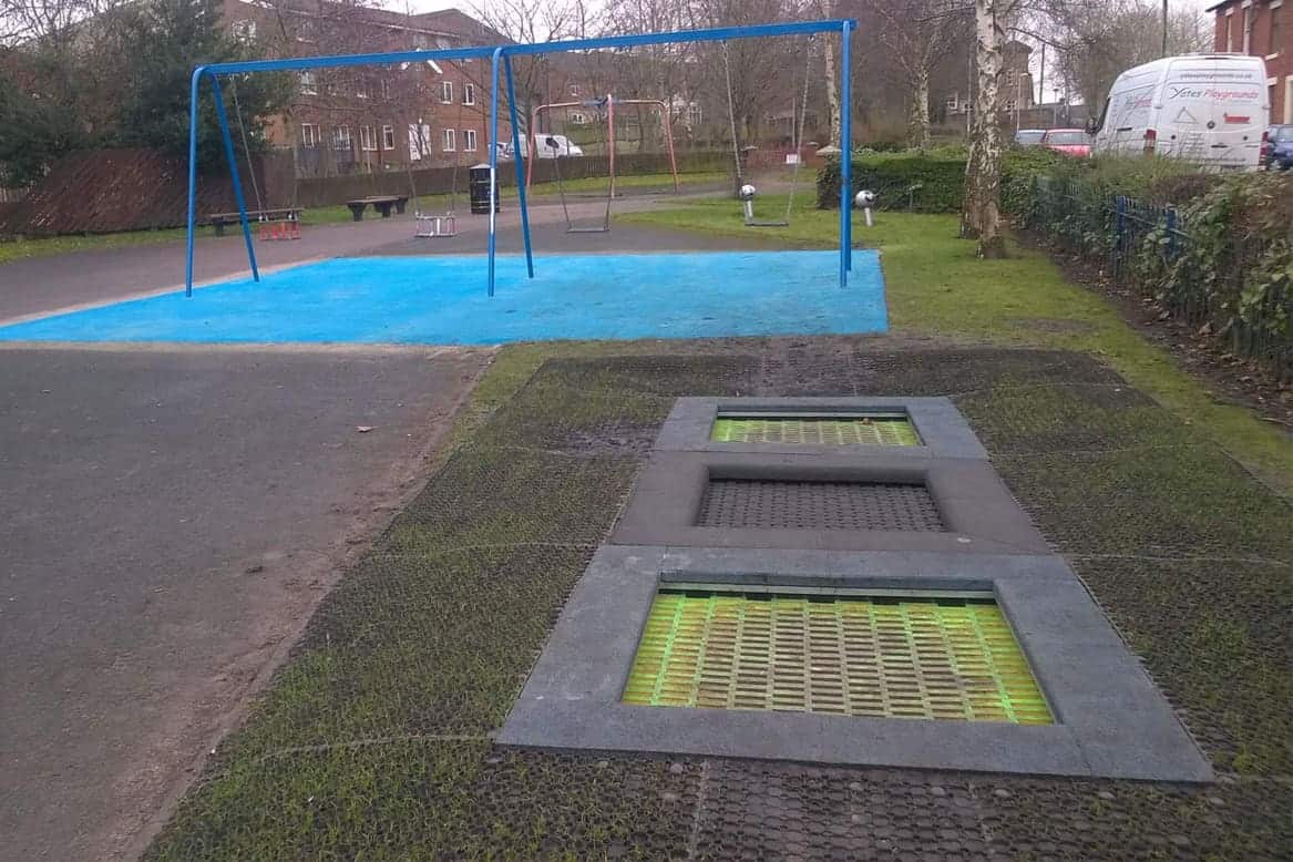 ground trampolines