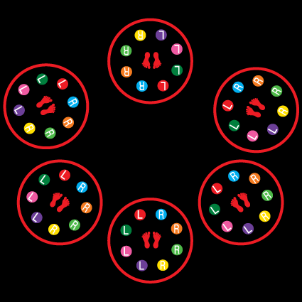 game court markings