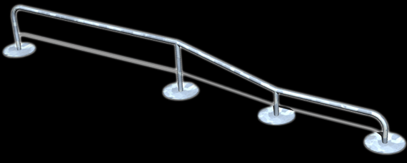 rail b skatepark equipment