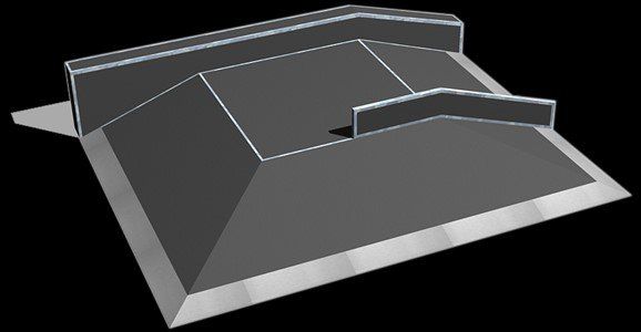 pyramid skatepark equipment