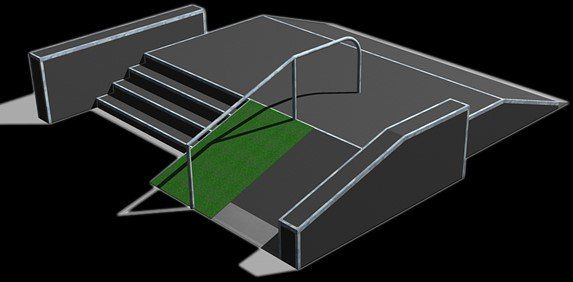 model 1 skatepark equipment