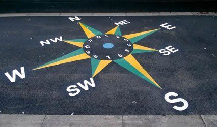 court markings