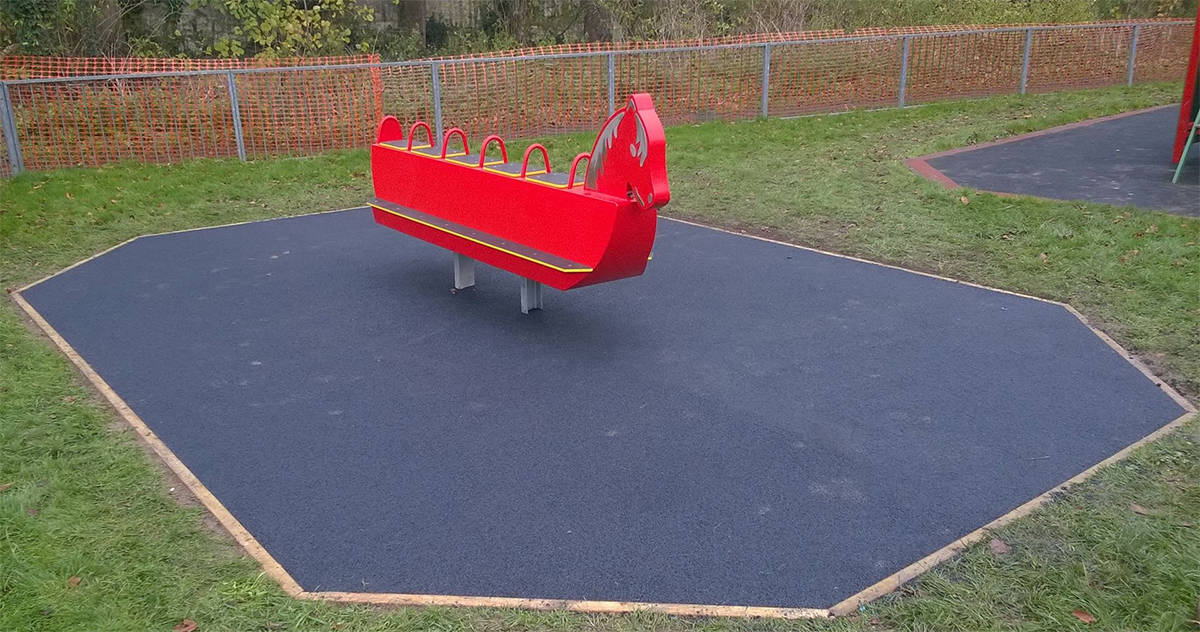 playground rocking horse