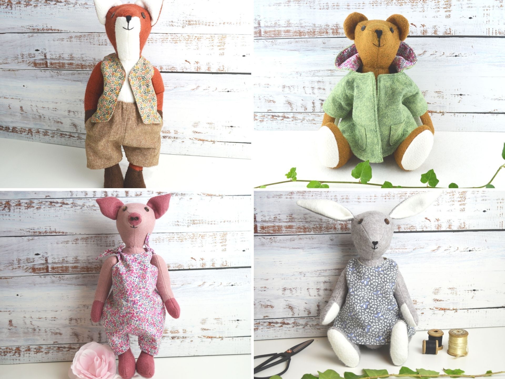 fawn stuffed animal sewing patterns