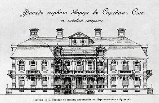 Садовая улица в XVIII веке