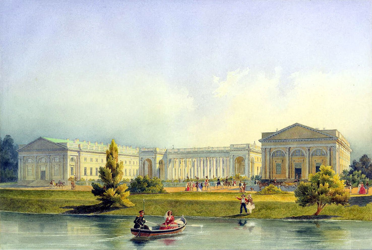 Alexander Palace. Gornostaev. 1847