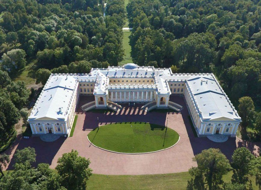 Alexander Palace in Tsarskoe Selo