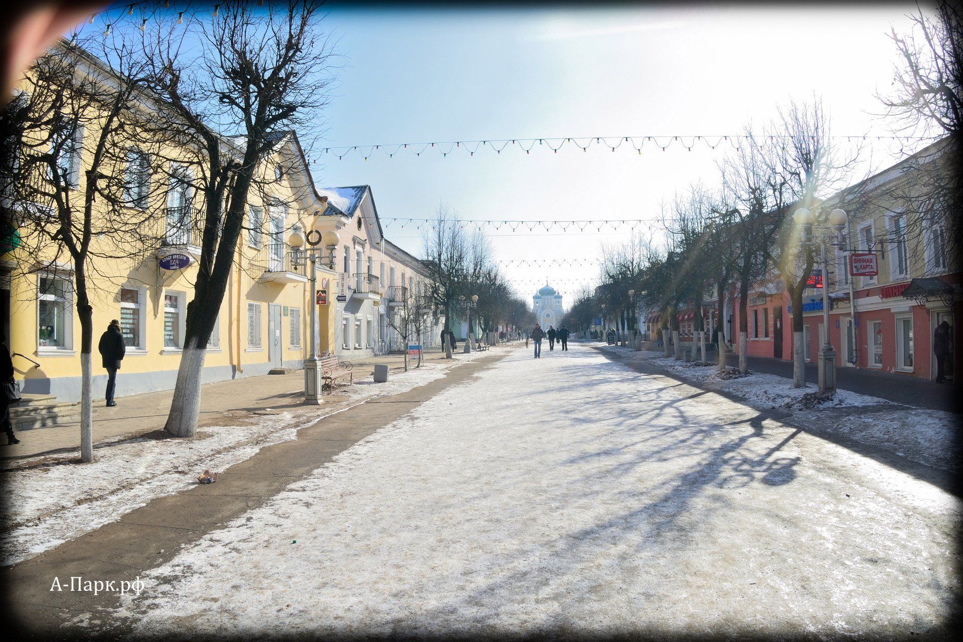 Соборная улица в Гатчине