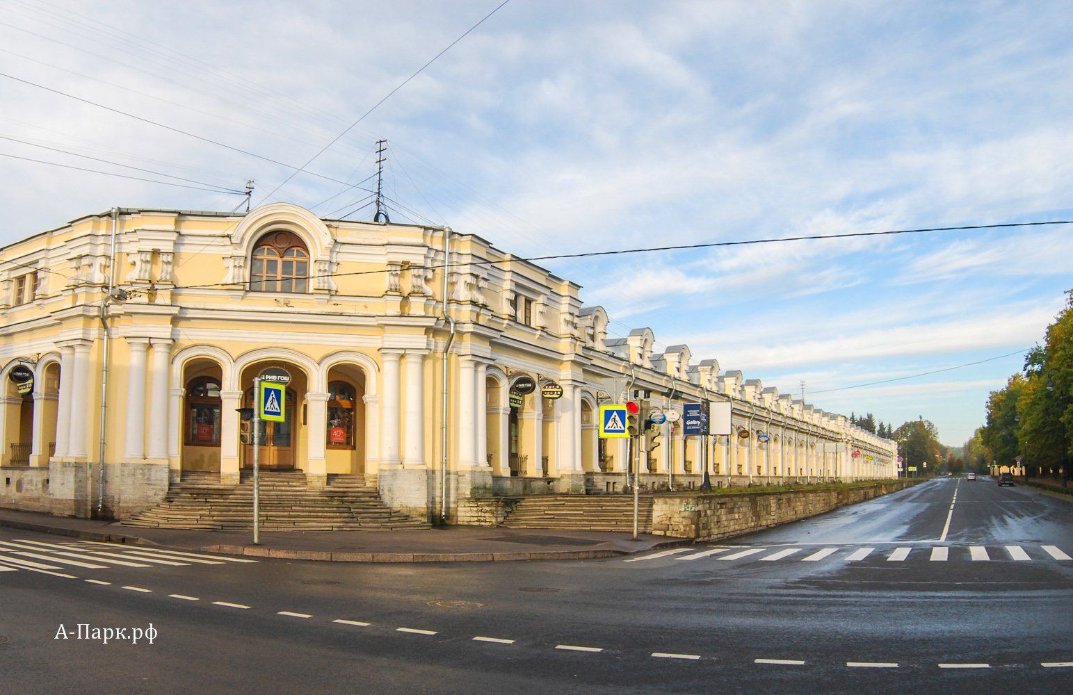 Гостиный двор в Пушкине