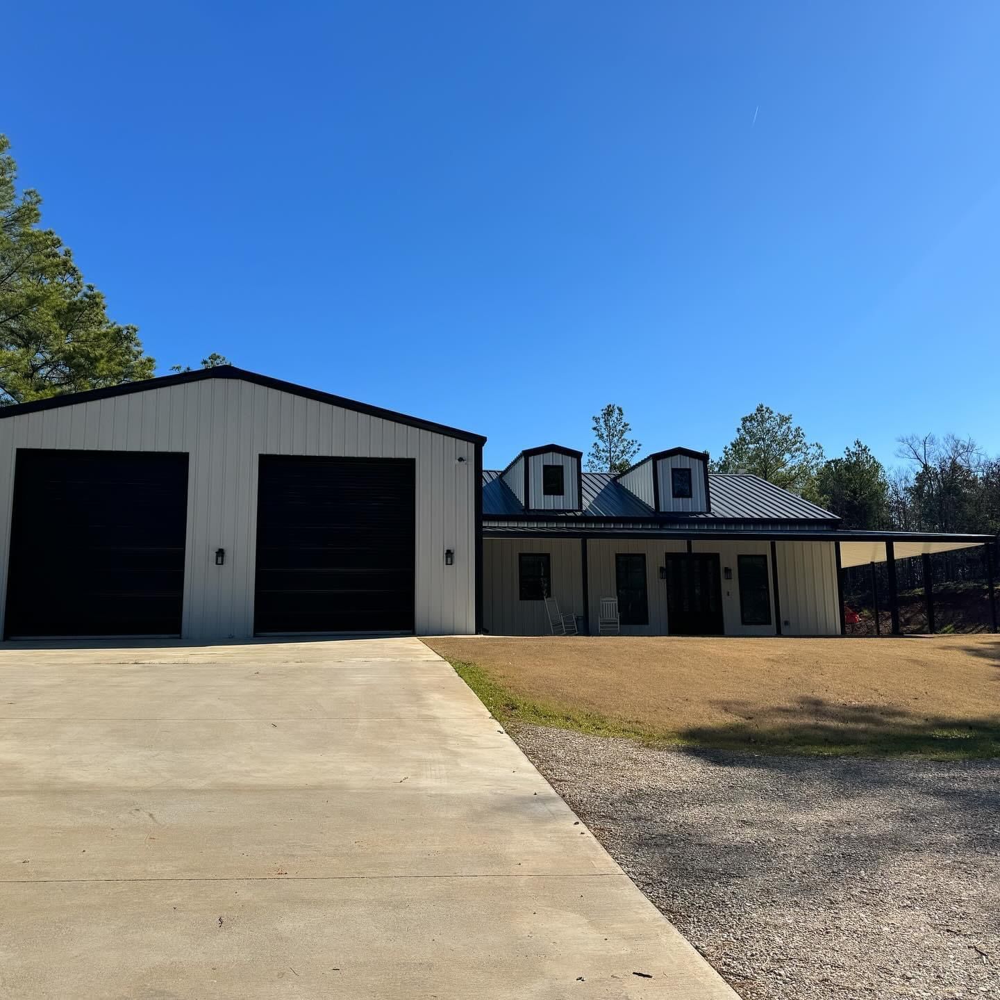 storm damage restoration Conroe TX metal roofing repair
