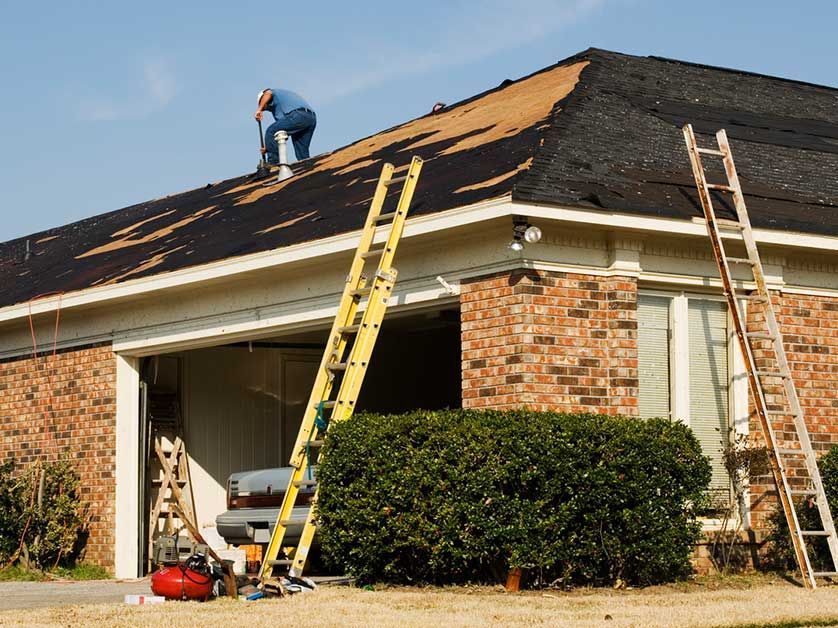 storm damage restoration in Conroe TX