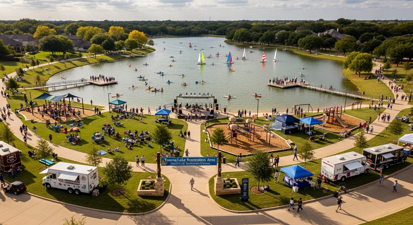 Ray Roberts Lake State Park, Denton, Tx. - Popular for hiking, fishing, camping, and boating