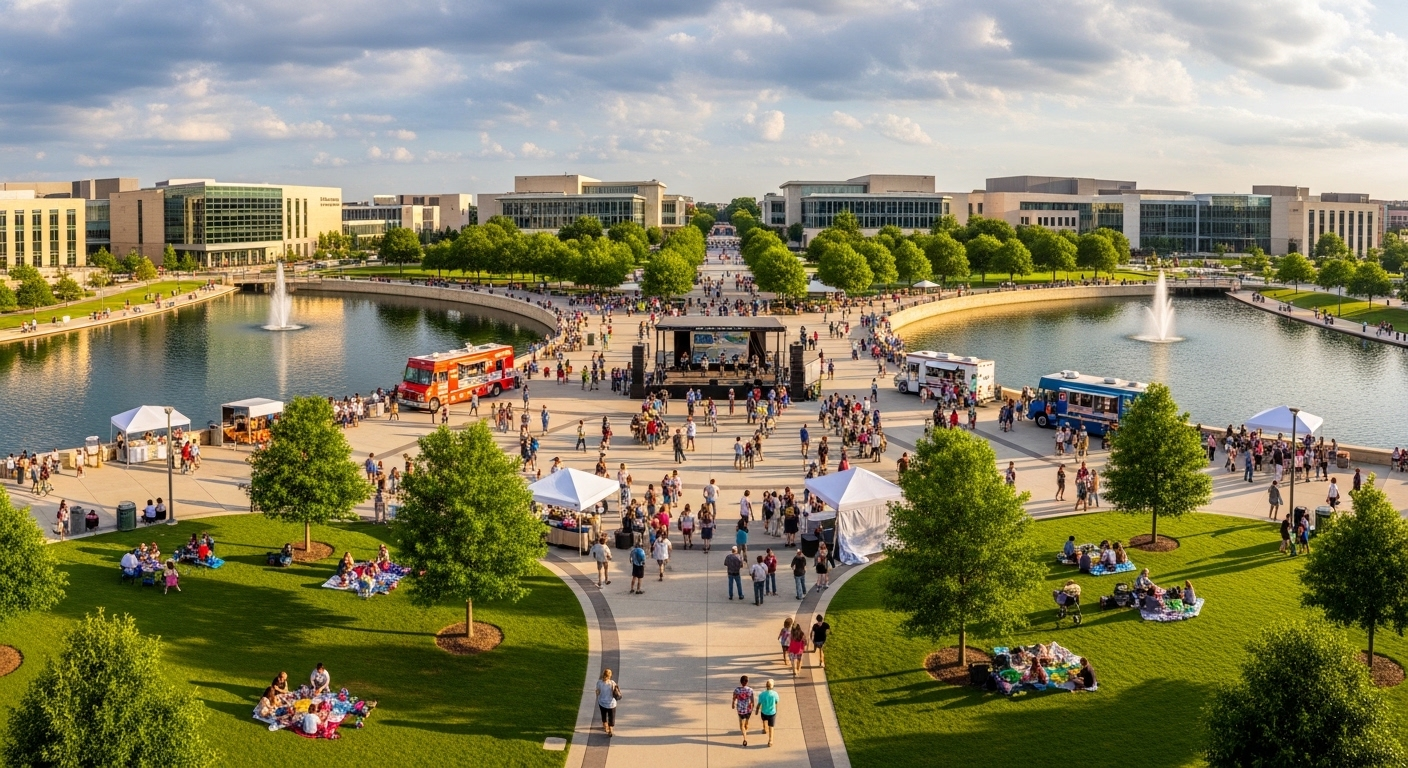 University of North Texas, Denton, TX - Known for its beautiful campus and renowned music programs