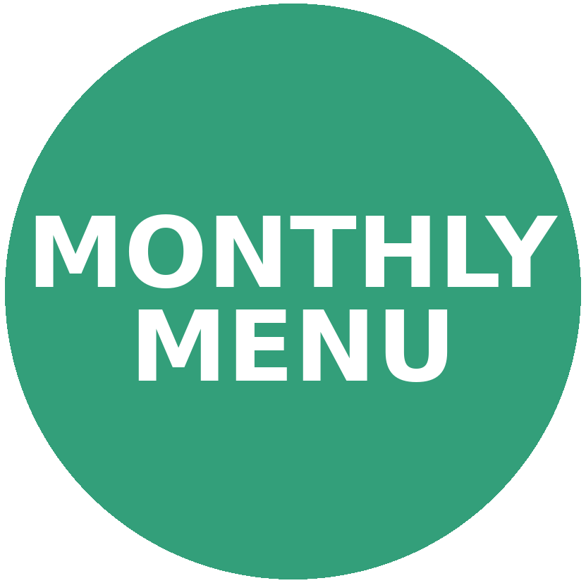 Menu du mois