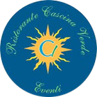 Logo circolare blu: