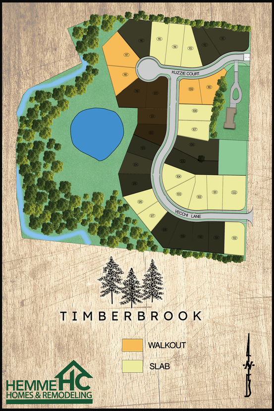 Timberbrook Map
