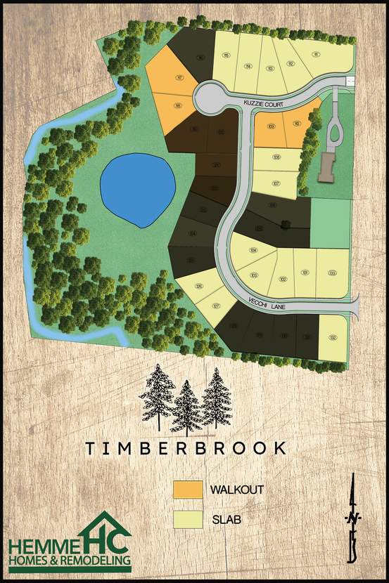 Timberbrook Map
