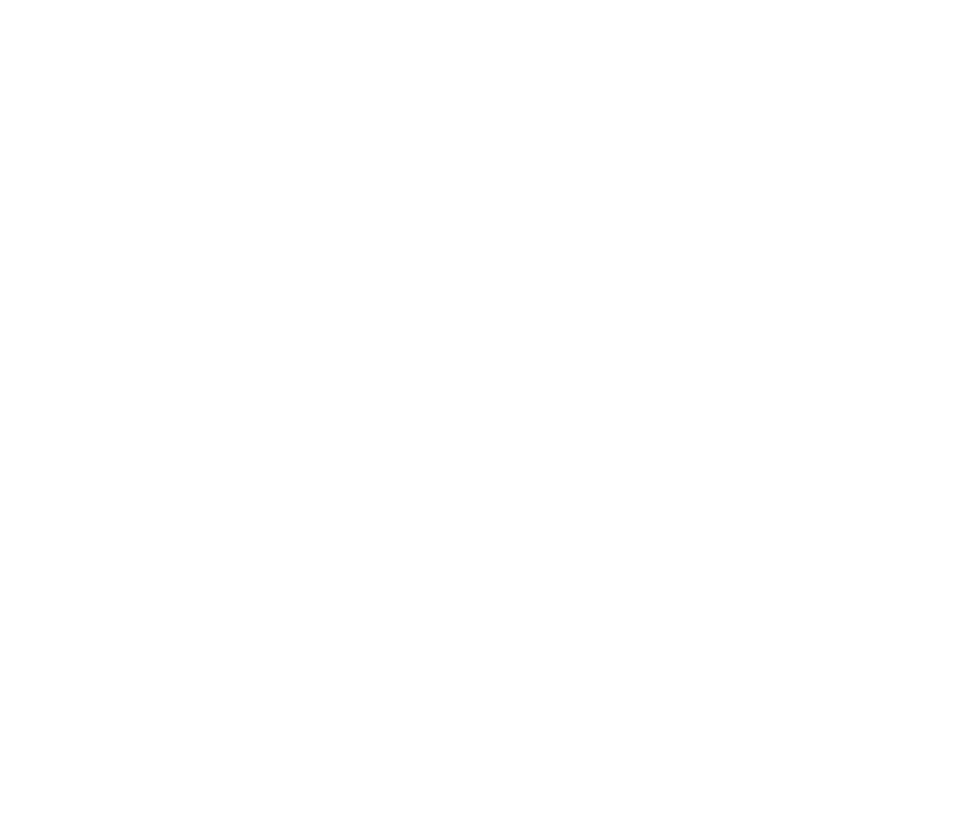 Blue and green heart-shaped leaf logo on a white background