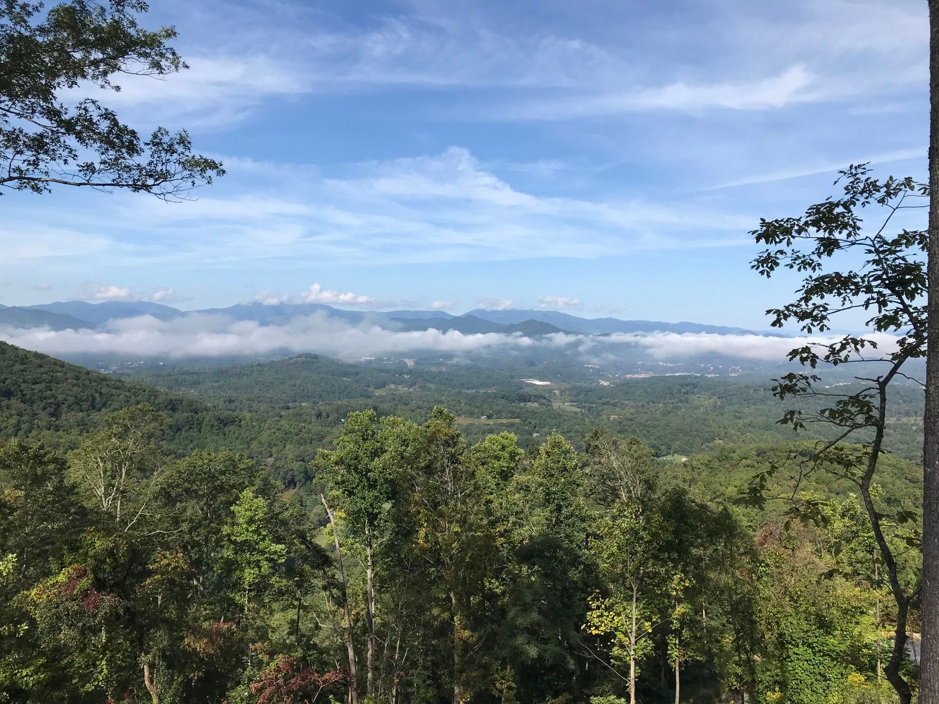 land for sale with views above the clouds in the blue ridge mountains of north carolina
