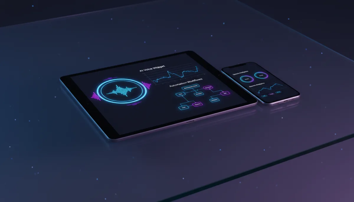 Virtual AI Receptionist Screen