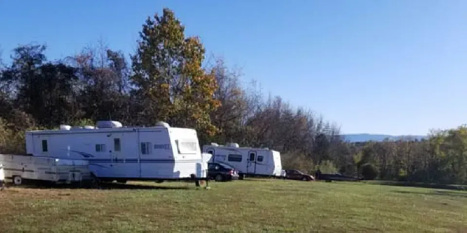 Two White RV Storage | Staunton, VA | American Mini Storage