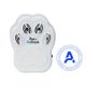 White Paw-shaped Pet ReFresh device with black vents and blue seal on white background