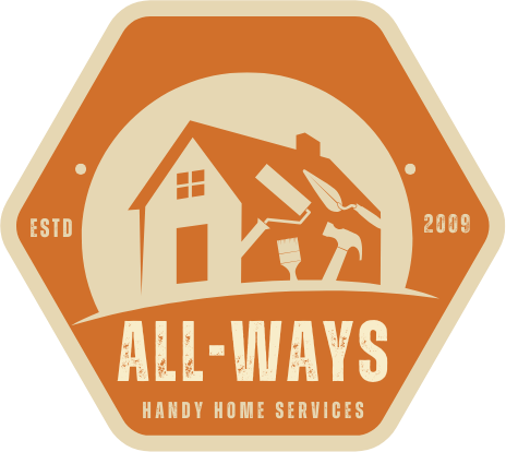 A logo for all-ways handy home services