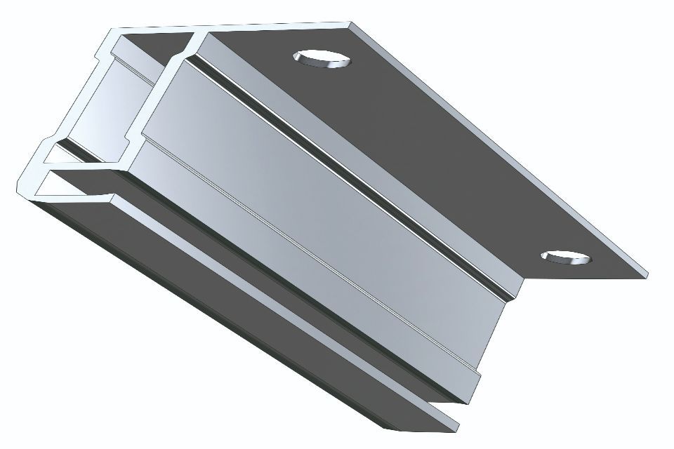 Metal parts that have been punched