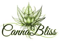 A logo for a company called canna bliss