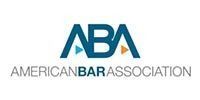 The American Bar Association logo: blue