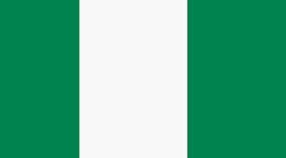 Vertical green-white-green striped flag