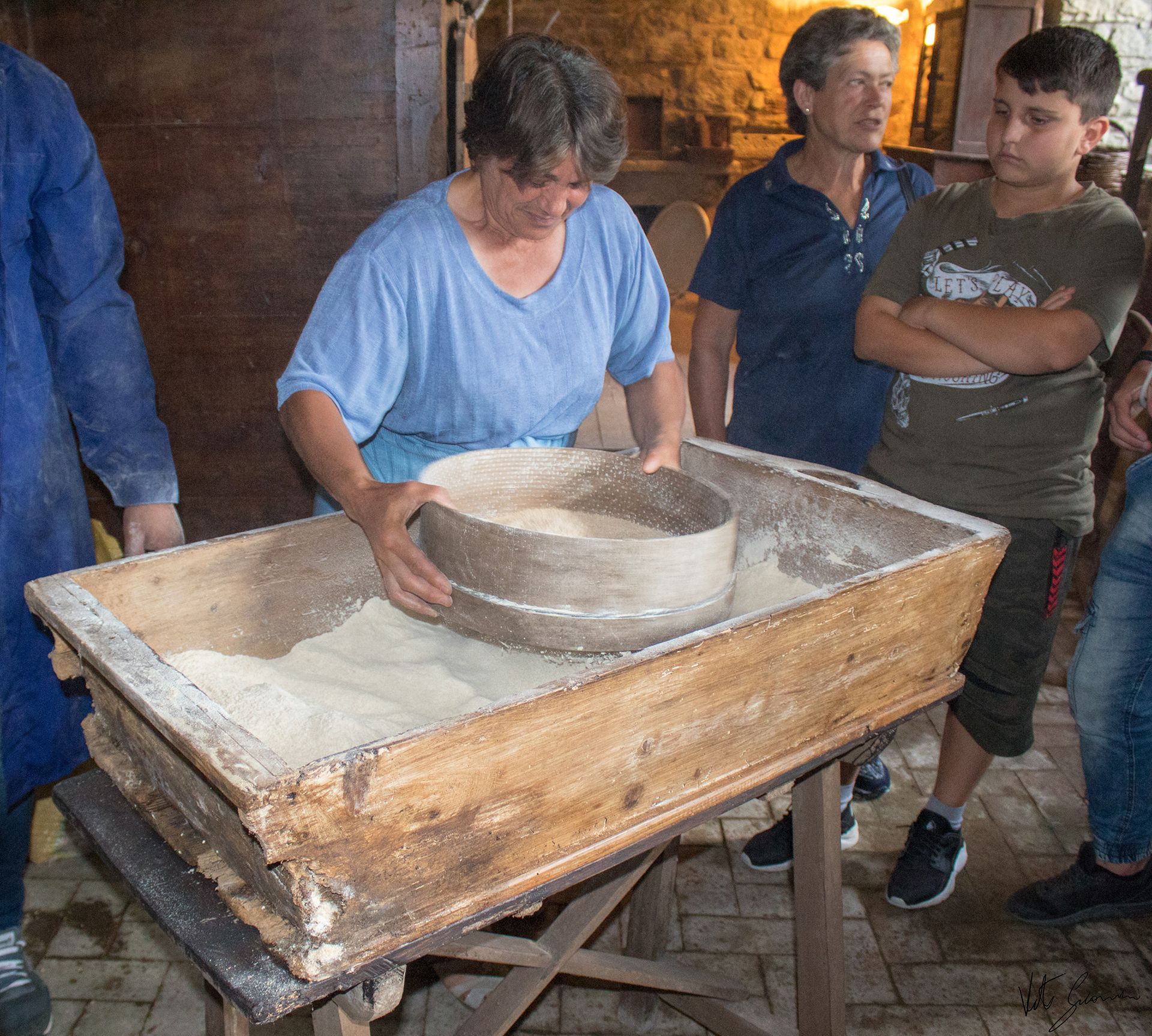 impasto con farina