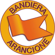 logo bandiera arancione