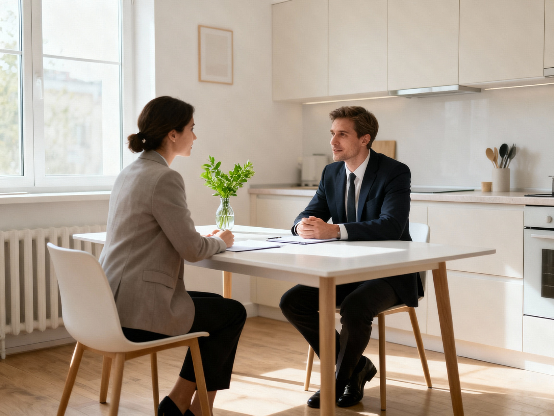 Sollicitatiegesprek thuis