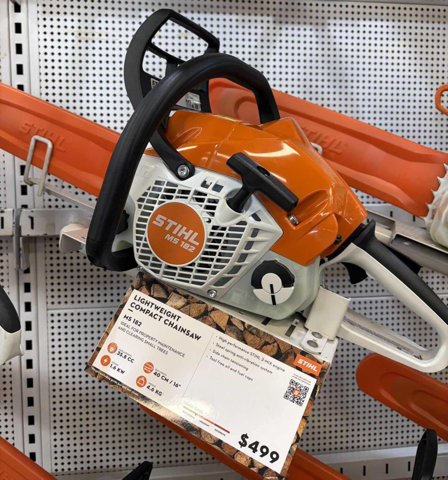MS 182 Petrol Chainsaw