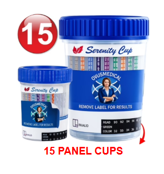 15 Panel Drug Test Cups