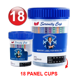 18 Panel Drug Test Cups