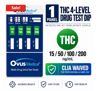 Marijuana Urine Drug Test Dip: THC 4-Level Drug Test