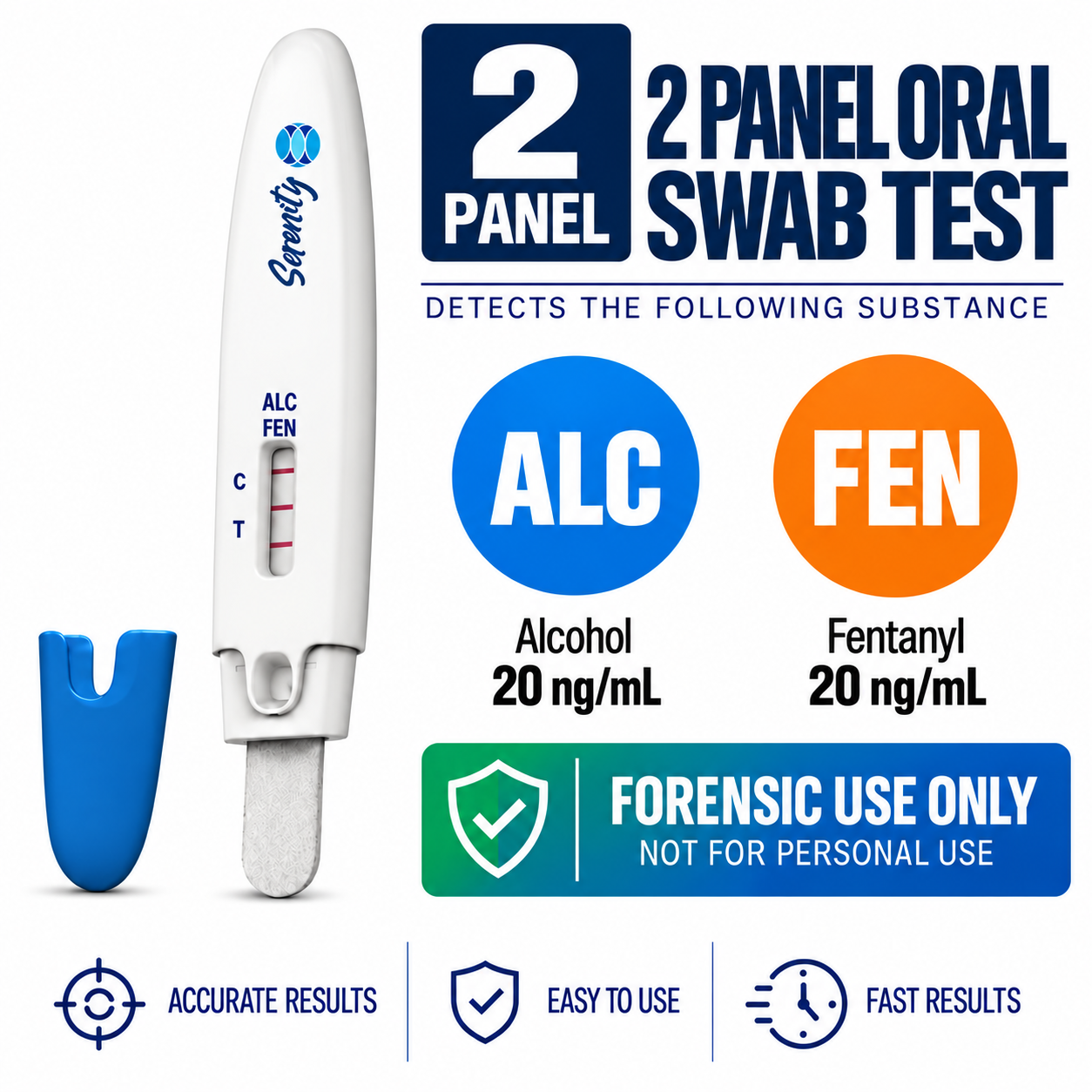 2 Panel Oral Swab Test