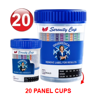 20 Panel Drug Test Cups