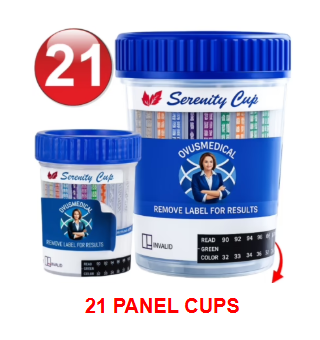21 Panel Drug Test Cups