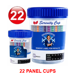 22 Panel Drug Test Cups