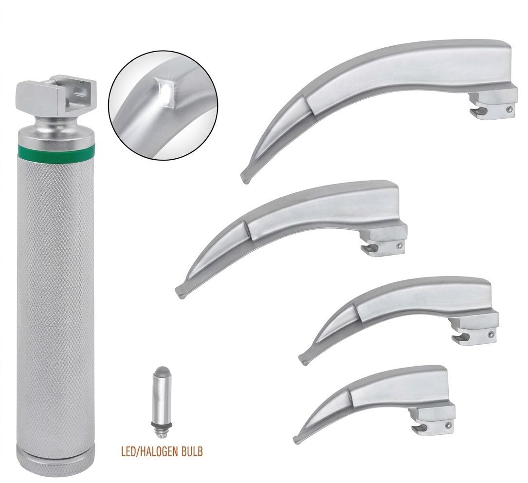 INTEGRATED FLEXIBLE LARYNGOSCOPE (FIBER OPTIC) cold light guide