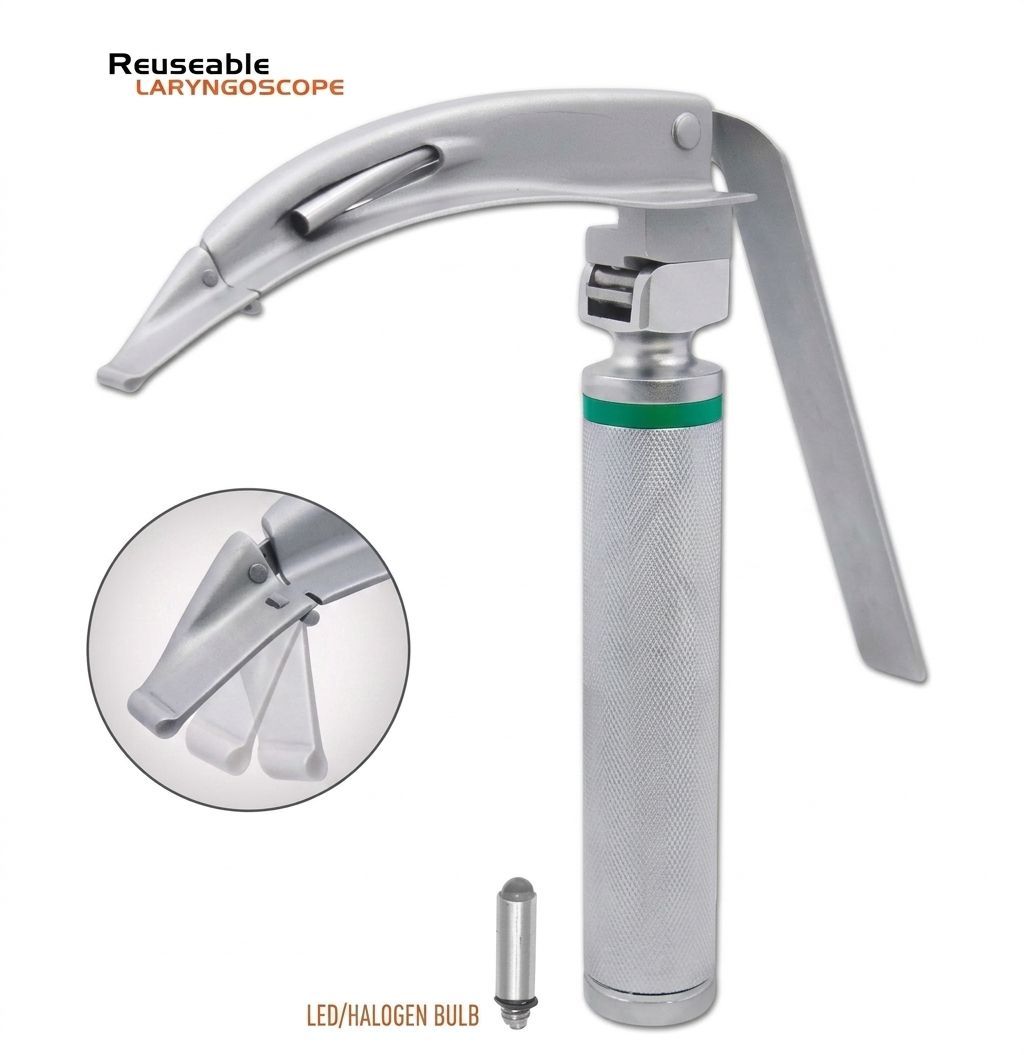 FLEXIBLE INTERCHANGEABLE LARYNGOSCOPE (FIBER OPTIC) cold light guide