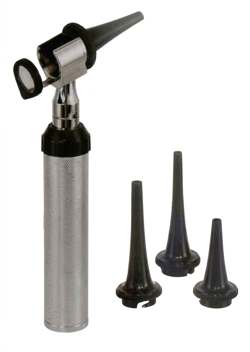 Conventional (Veterinary Metal Otoscope)