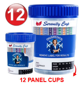 12 Panel Drug Test Cups