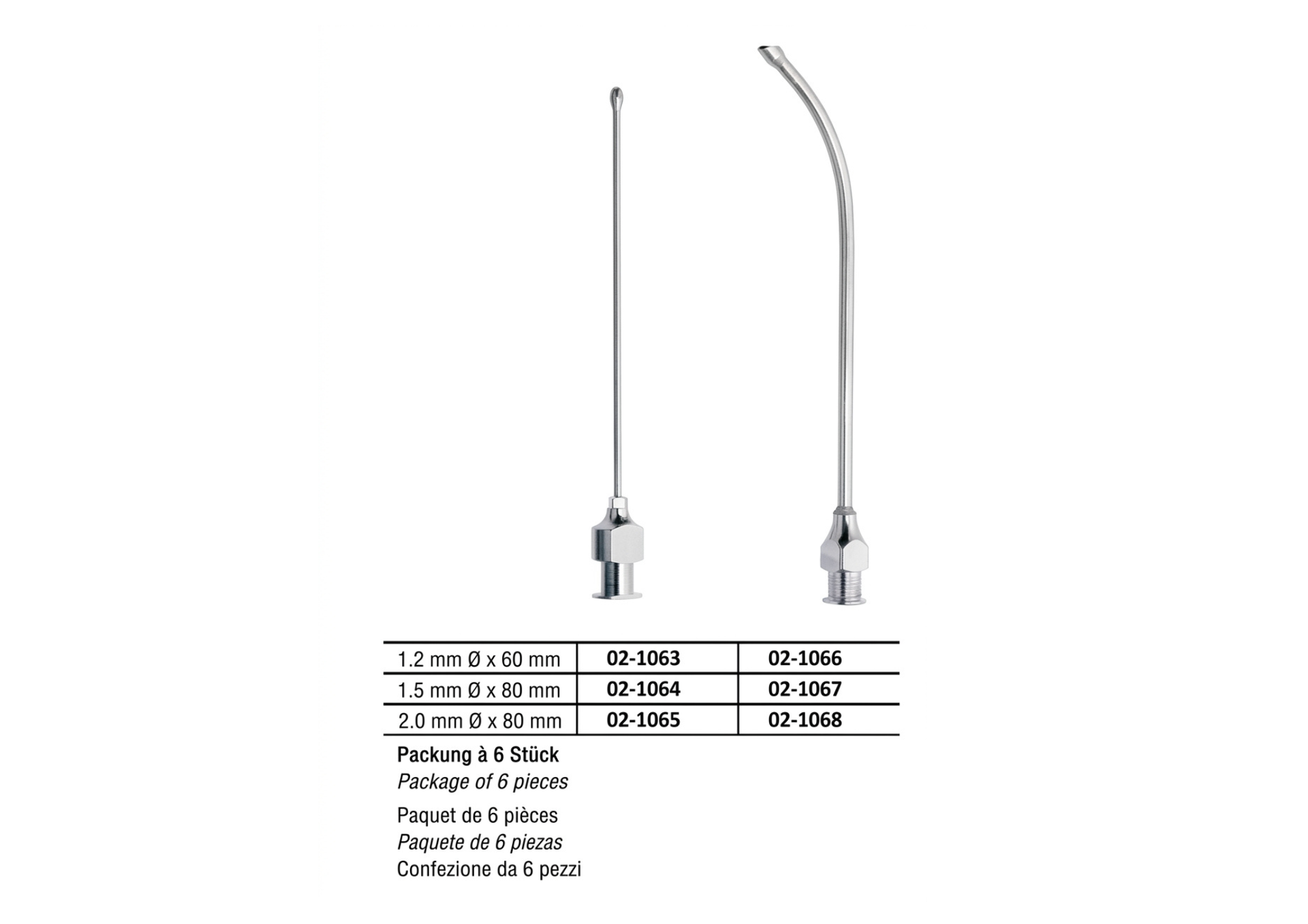 SUCTION & IRRIGATION CANNULAS